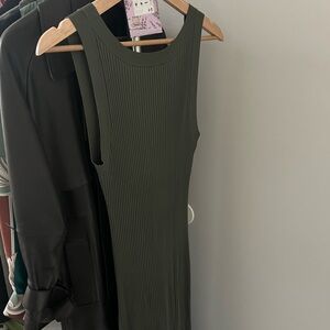 Good American Long Knit Dress